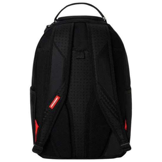Sprayground Τσάντα πλάτης Shark Central Blacked Out Embossed Nylon Backpack